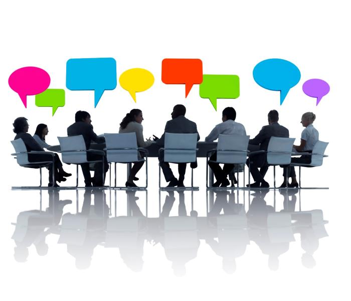 Committee at table
