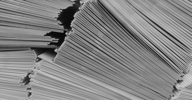 Stack of forms