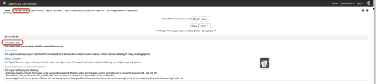 Navigate to Employee Detail