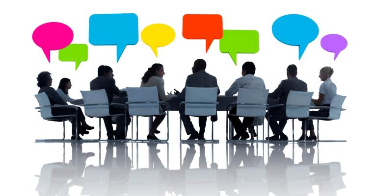 Committee at table